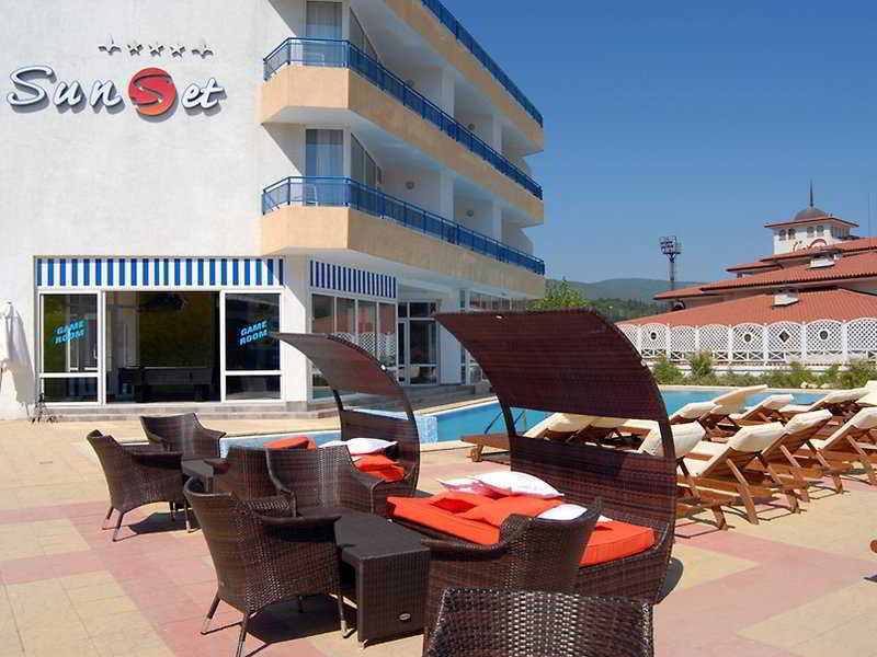 Sunset Hotel Sunny Beach Eksteriør billede
